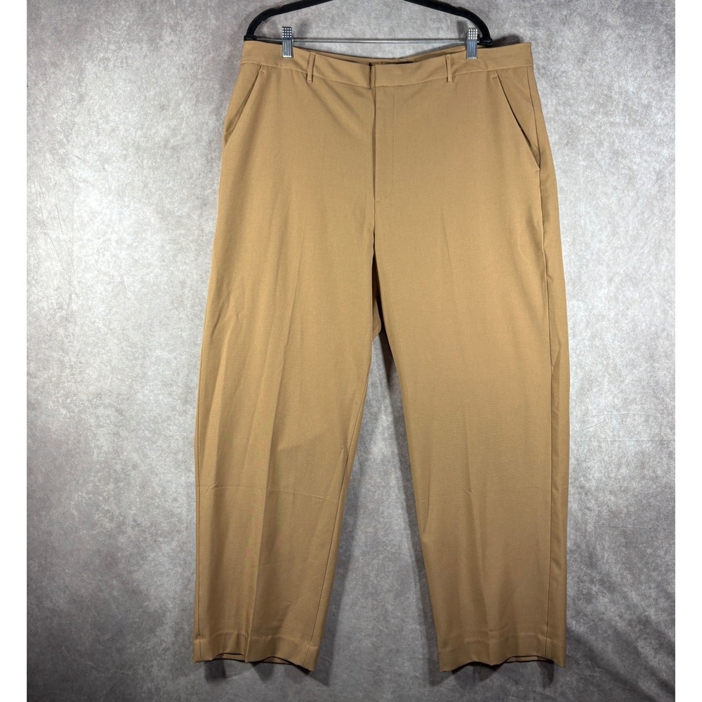 Banana Republic Pants Womens 18P Tan Sculpted Stretch Petite Trousers Khaki Work